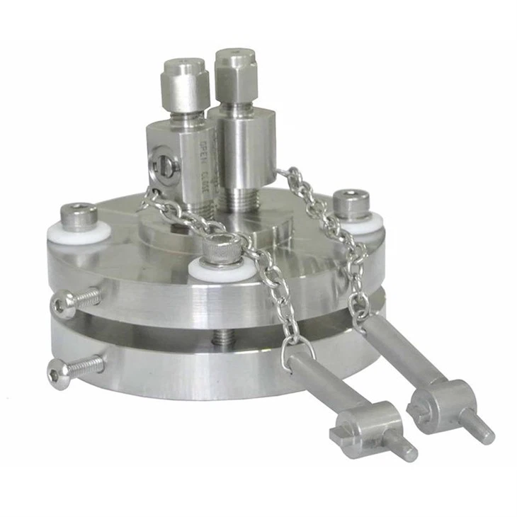 Cèl·lula de prova dividida d'acer